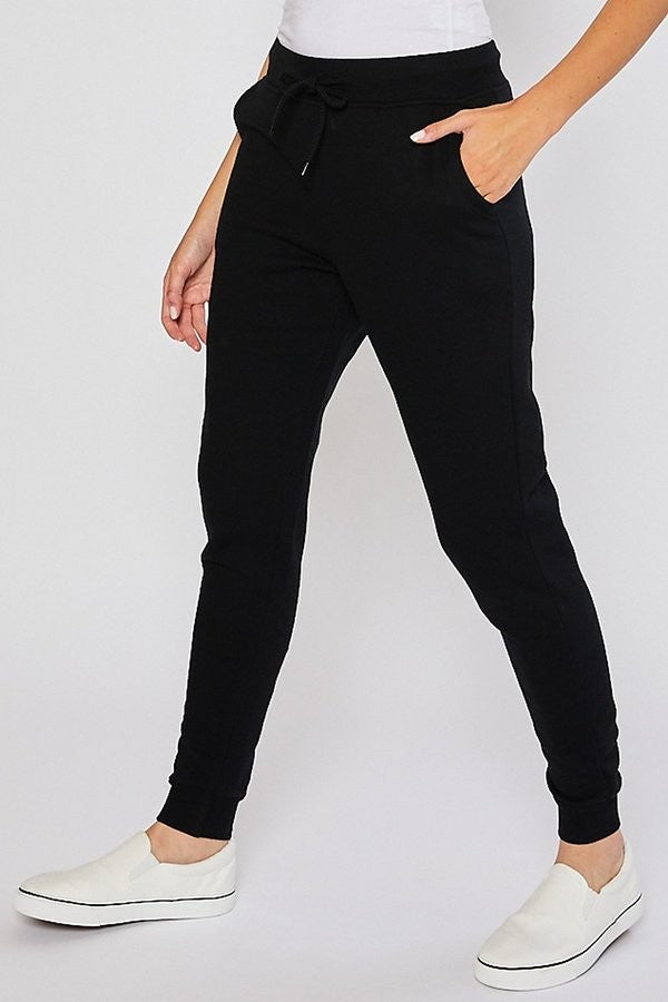 Black Relaxed Fit Joggers