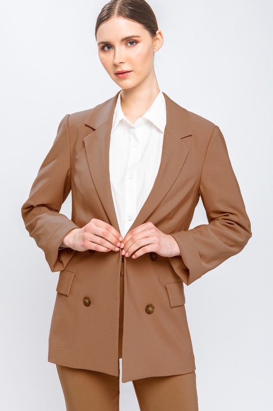 Brown Classic Blazer