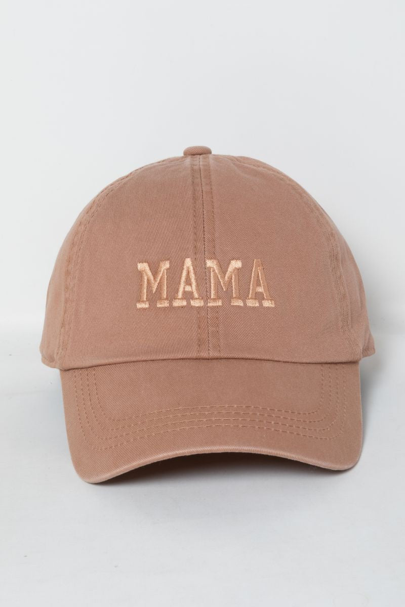 Clay MAMA Embroidered Baseball Cap