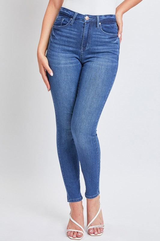 High Rise Curvy Skinny Jeans