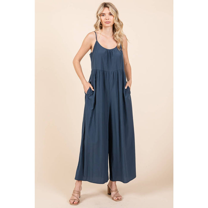 Midnight Wide Leg Jumpsuit
