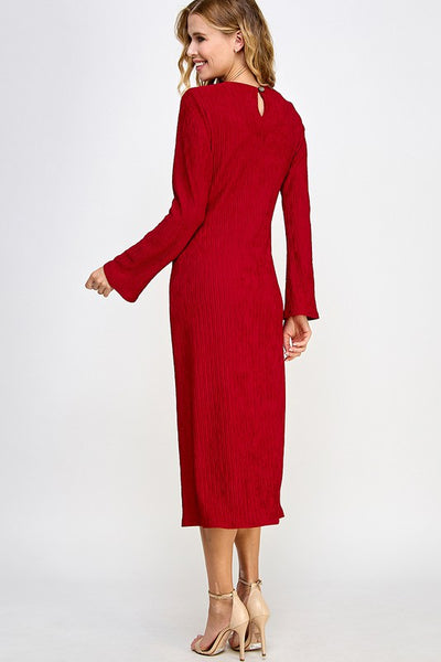 Noel Fitted Midi Dress