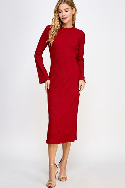 Noel Fitted Midi Dress