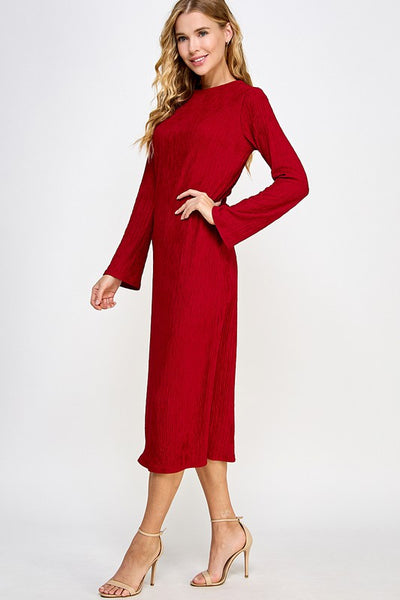 Noel Fitted Midi Dress