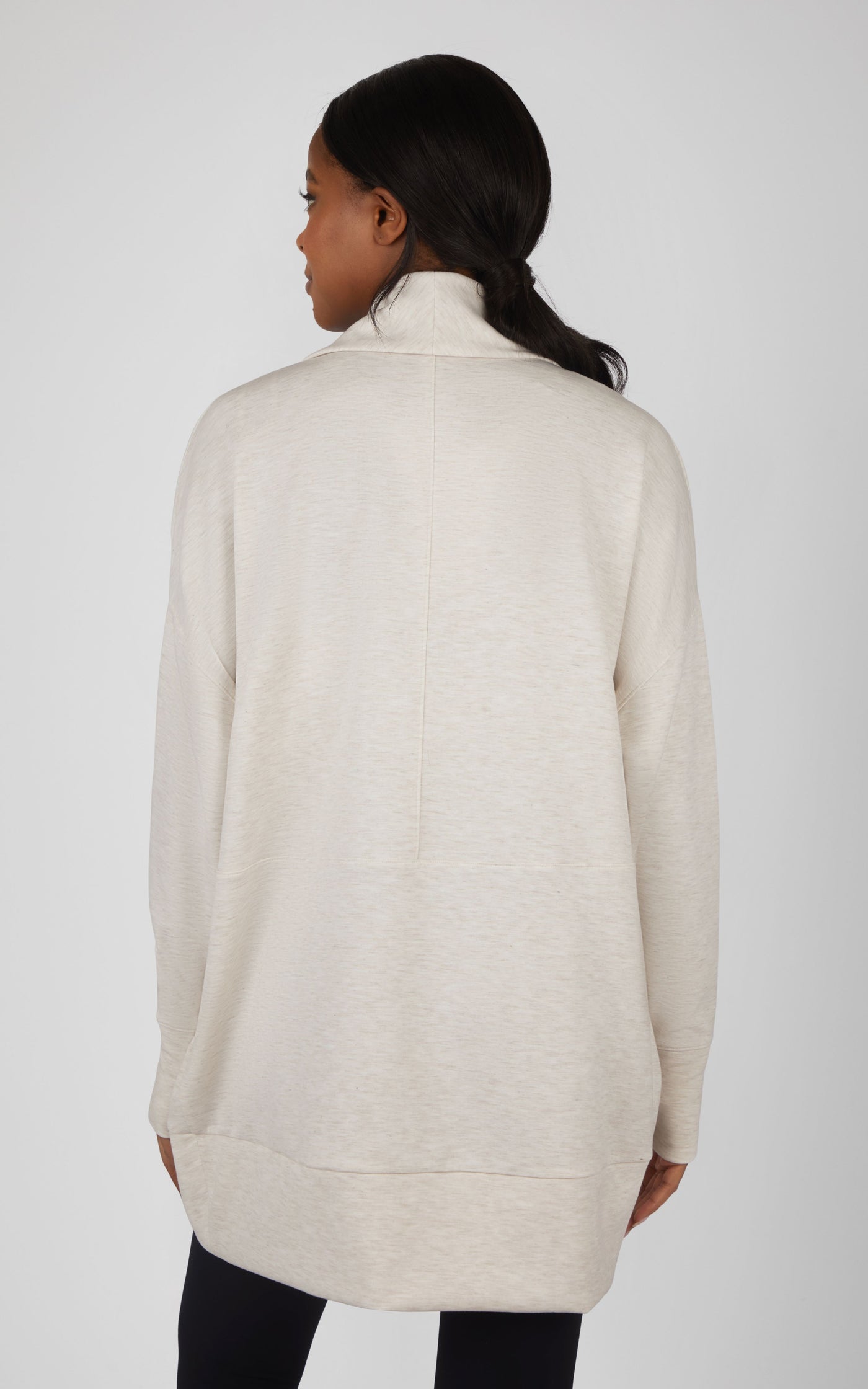 Heather Crystal Grey Lounge Cardigan