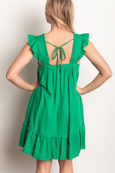 Green Sierra Mini Dress
