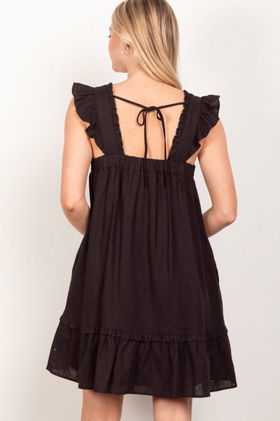 Black Sierra Mini Dress