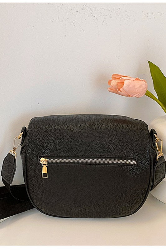 Black Crossbody Sling Bag