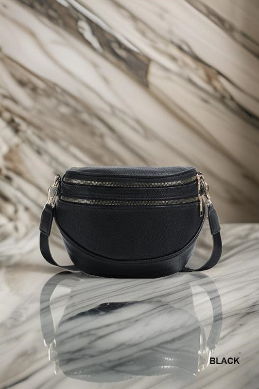 Black Crossbody Sling Bag