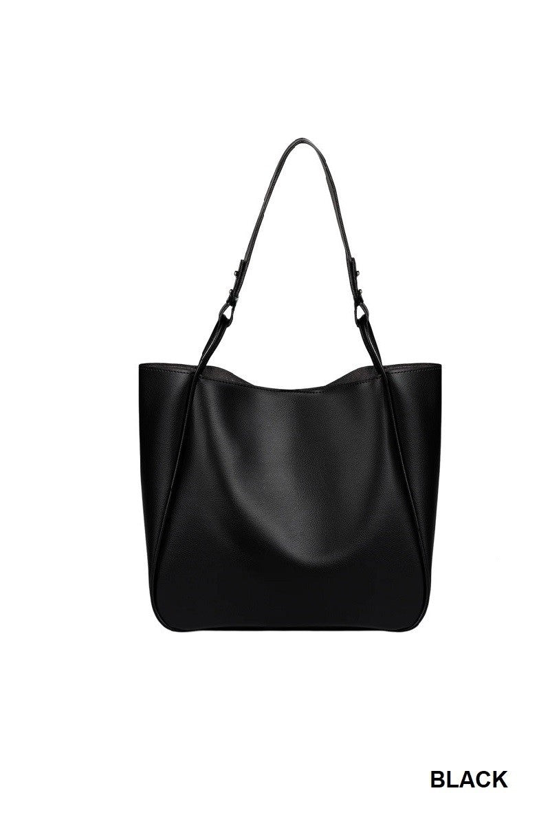 Black Shoulder Pouch Bag