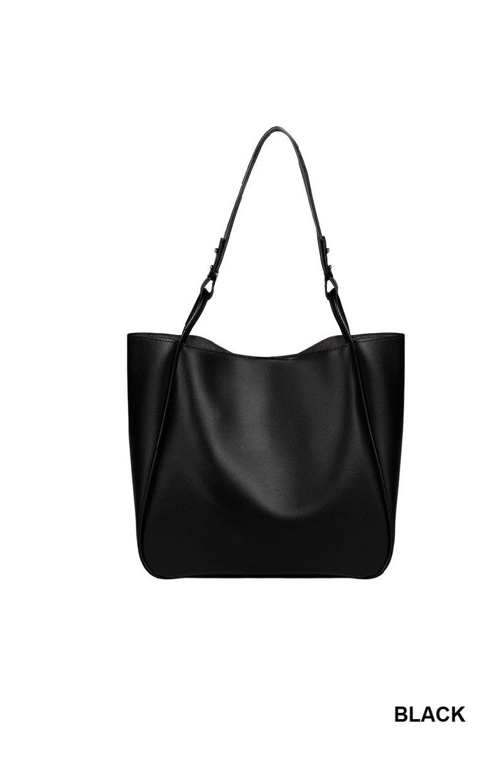 Black Shoulder Pouch Bag