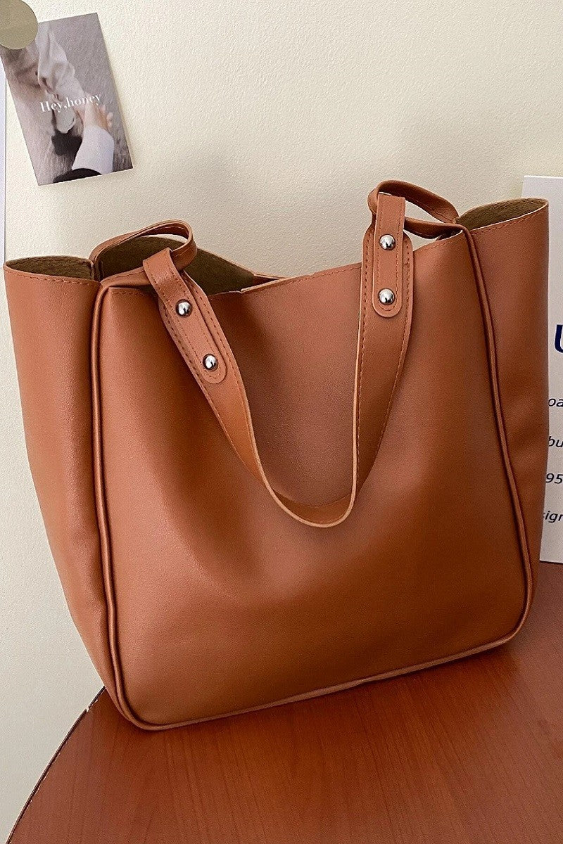 Camel Shoulder Pouch Bag