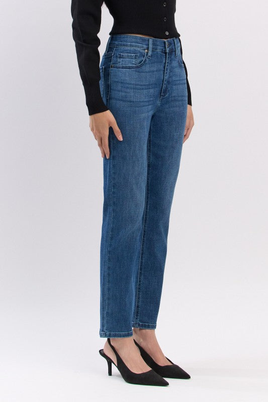 Eunina Kali Super High Rise Slim Leg Jeans