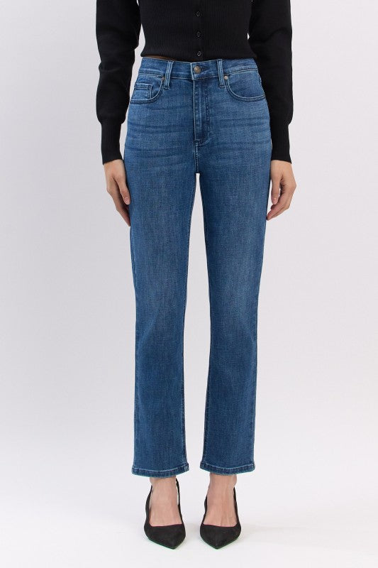 Eunina Kali Super High Rise Slim Leg Jeans