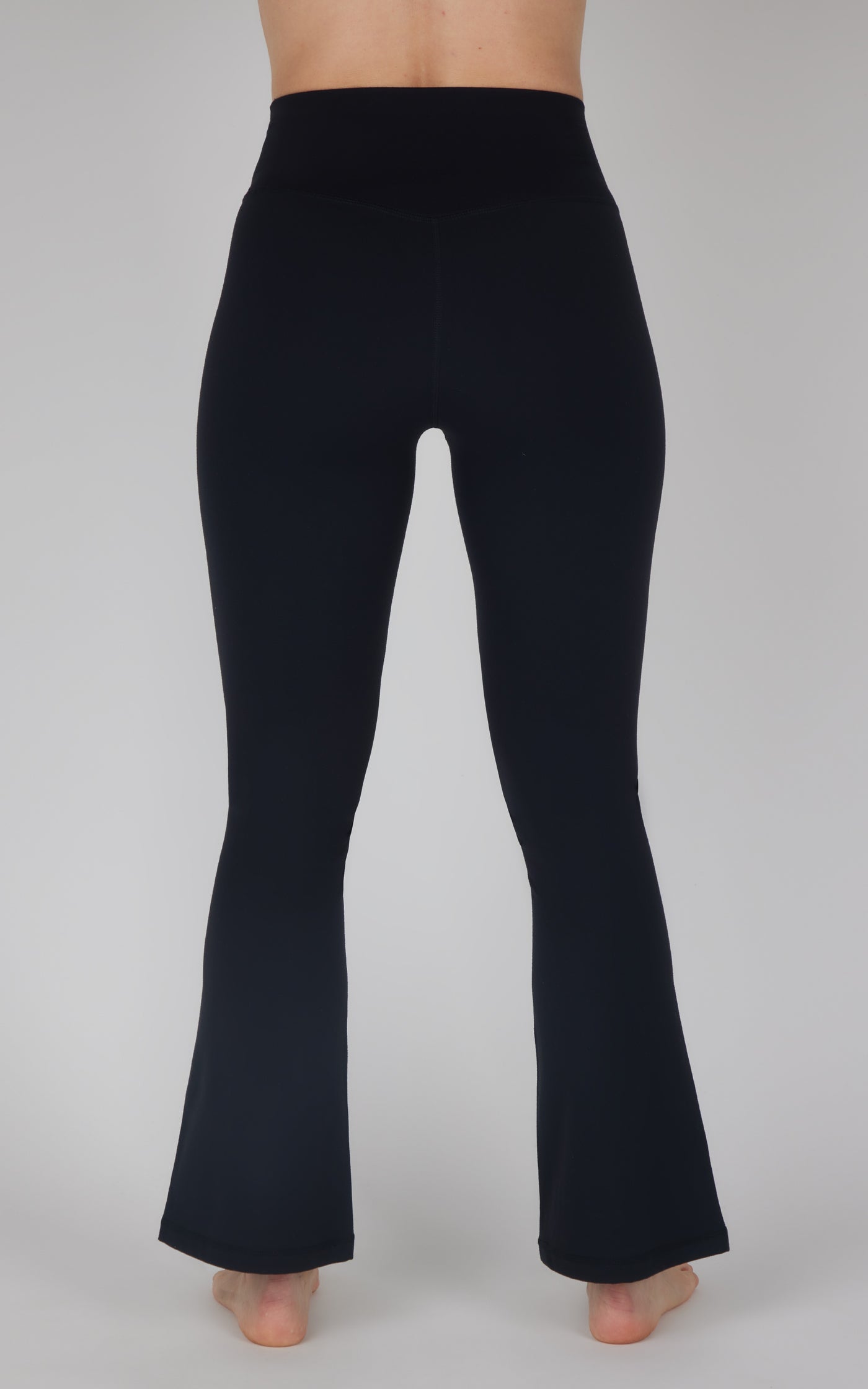 Black Crossover Flare Pants