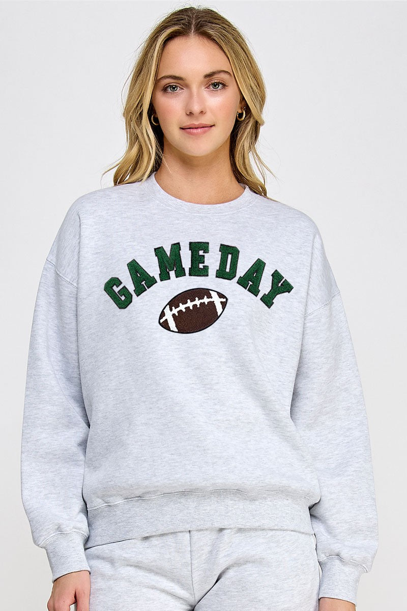 Ice Grey Game Day Sweatshirt