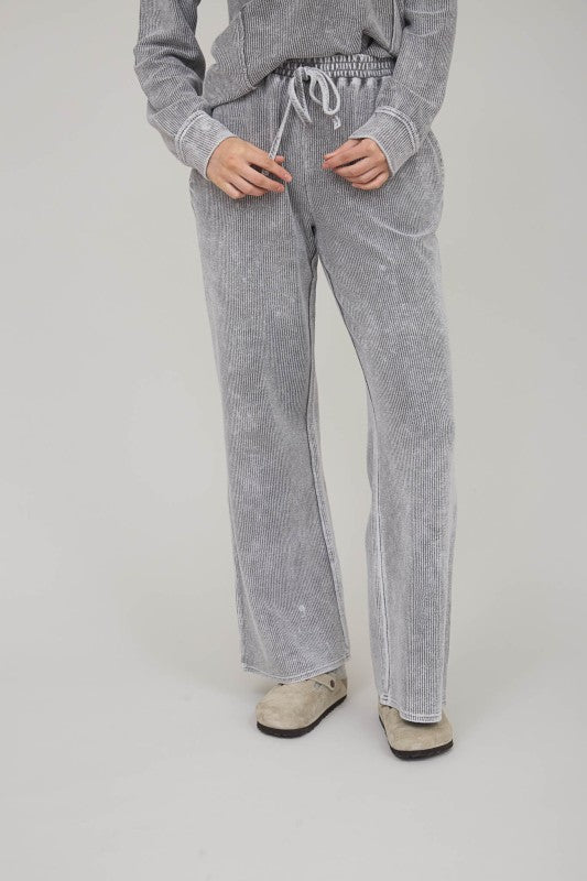 Charcoal Washed Lounge Pants