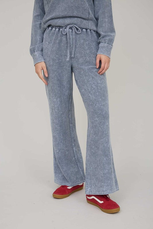 Indigo Blue Washed Lounge Pants