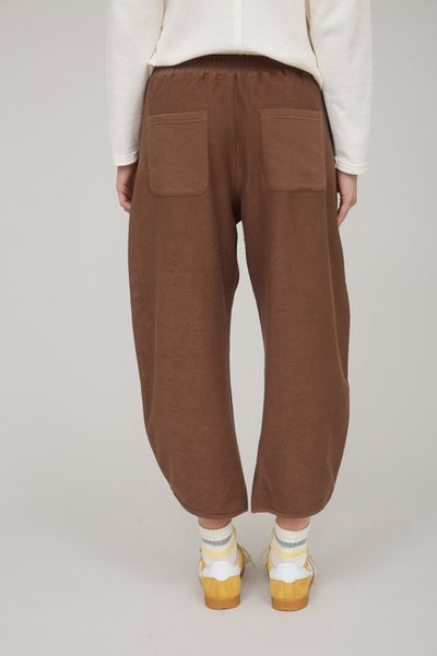 Brown Pocket Knit Lounge Pants