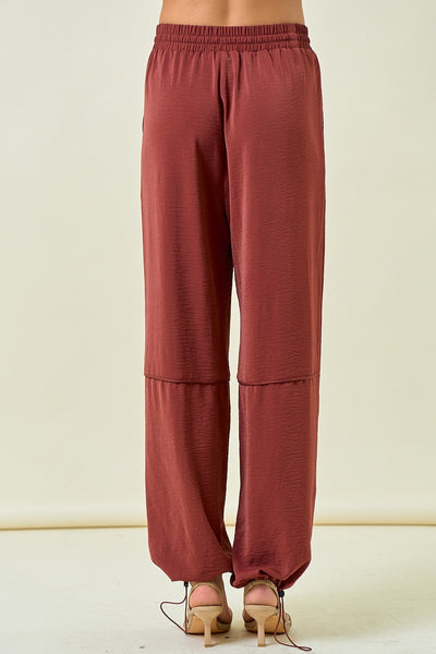 Sienna Stretch Satin Jogger