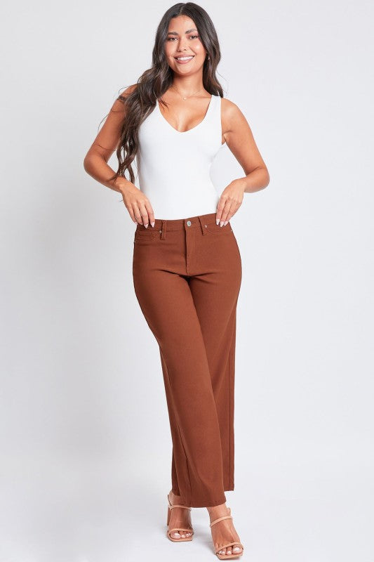Copper Hyperstretch Wide Leg Pants