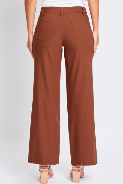 Copper Hyperstretch Wide Leg Pants