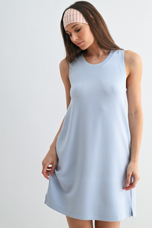 Halogen Blue Laguna Shift Dress
