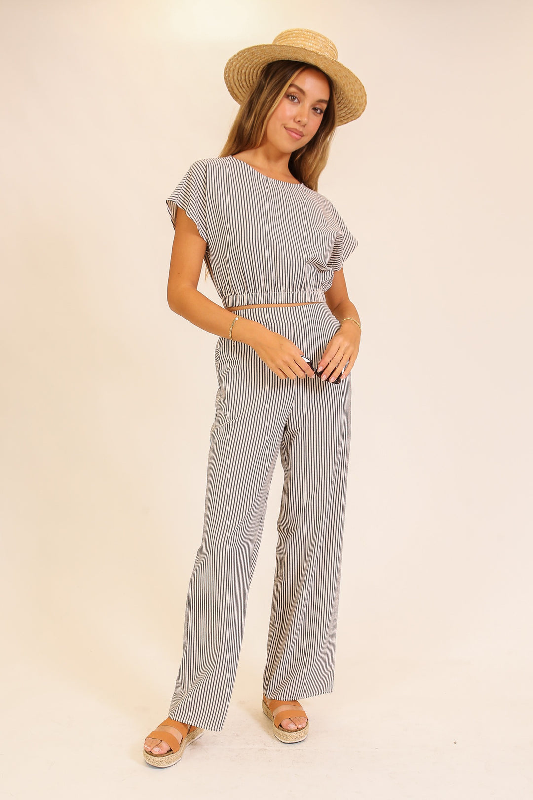 Coastal Stripe Two Piece Set