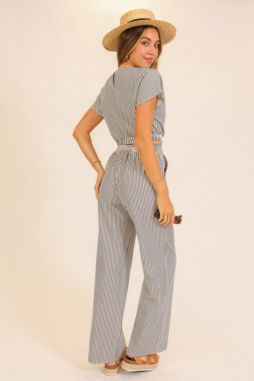 Coastal Stripe Two Piece Set