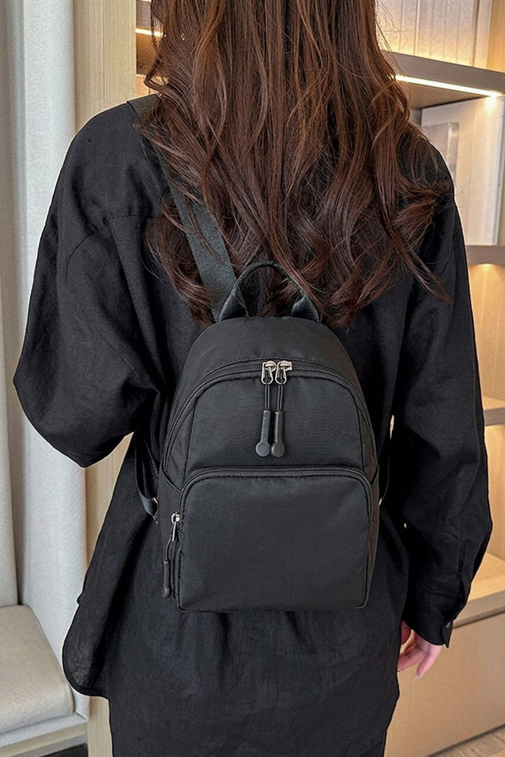 Black Everywhere Mini Backpack
