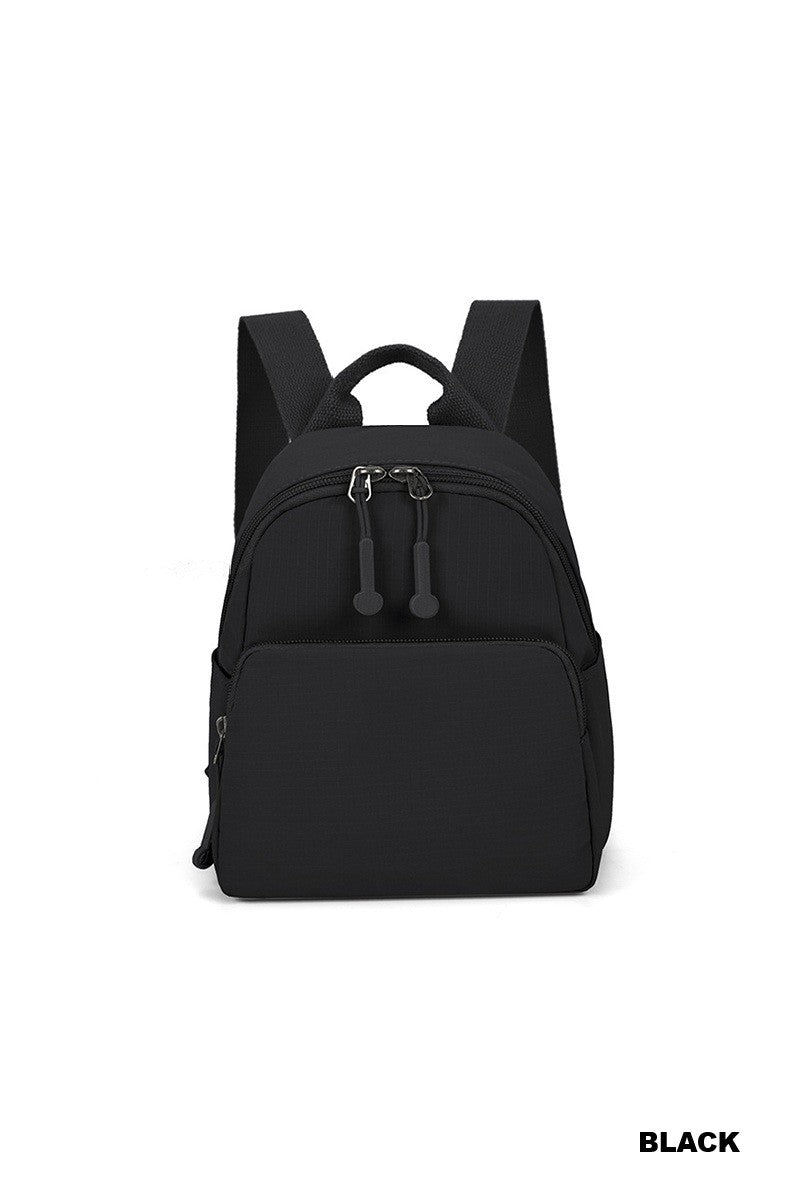 Black Everywhere Mini Backpack