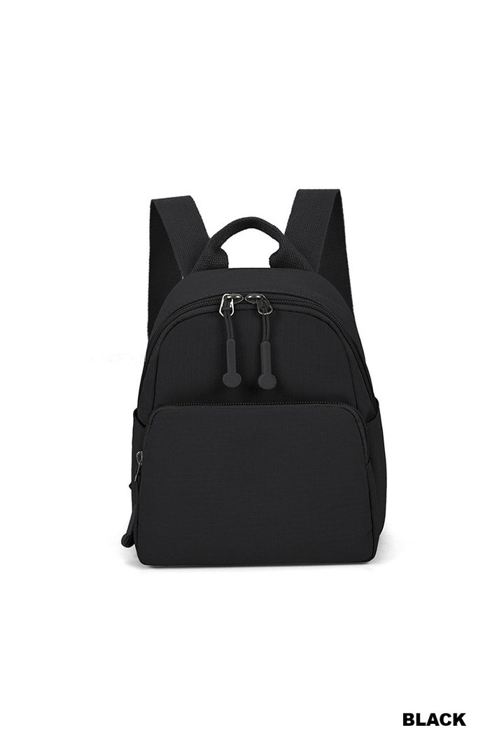 Black Everywhere Mini Backpack