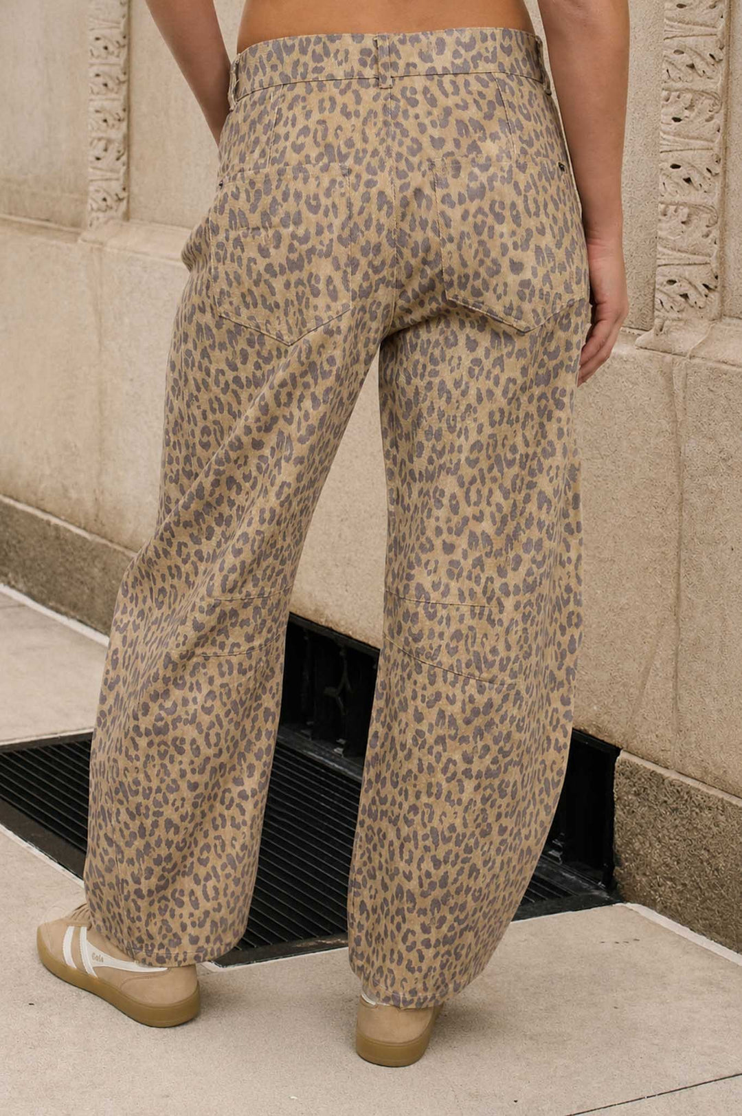 Leopard Print Jeans