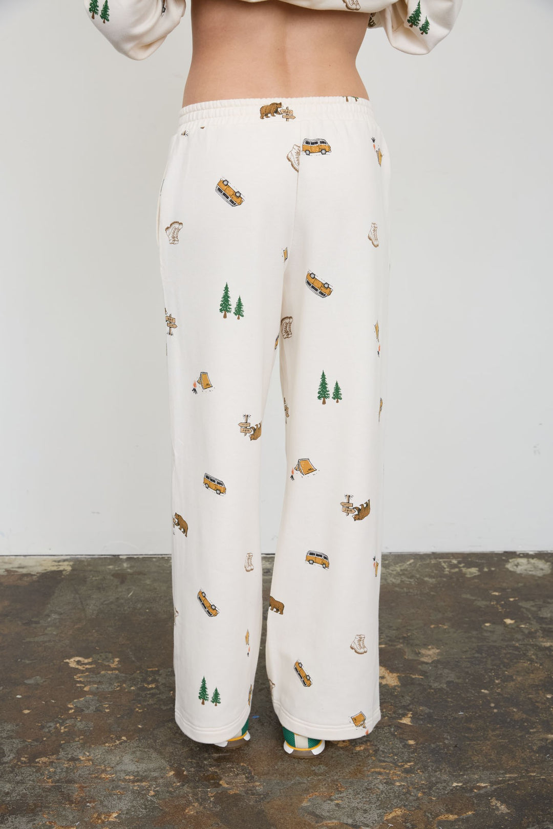 Camping Wide Leg Lounge Pants