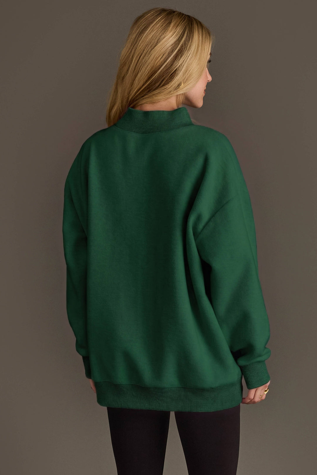 Green Game Day & Sunday Funday Reversible Sweatshirt