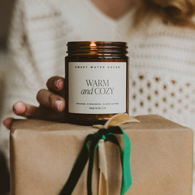 Warm and Cozy Soy Candle 9oz