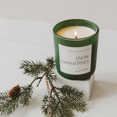 Snow Covered Pines Soy Candle 15oz