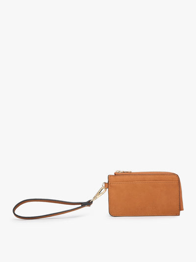 Annalise Brown Zip Compartment Wallet