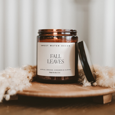 Fall Leaves Soy Candle 9oz