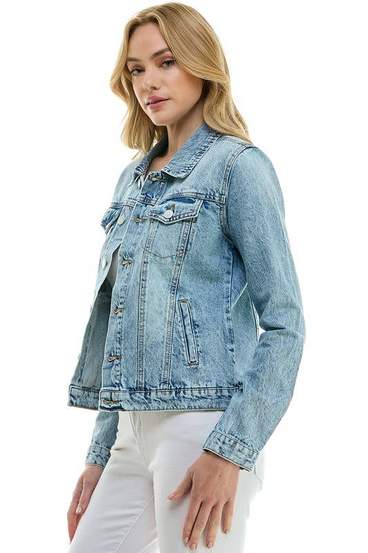 Light Denim Jean Jacket