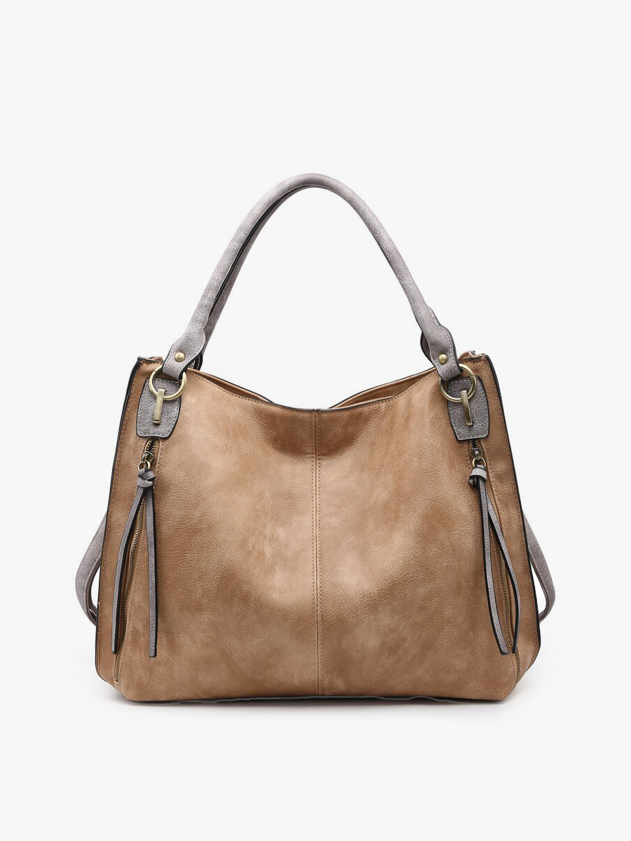 Connar Tan Distressed Tote