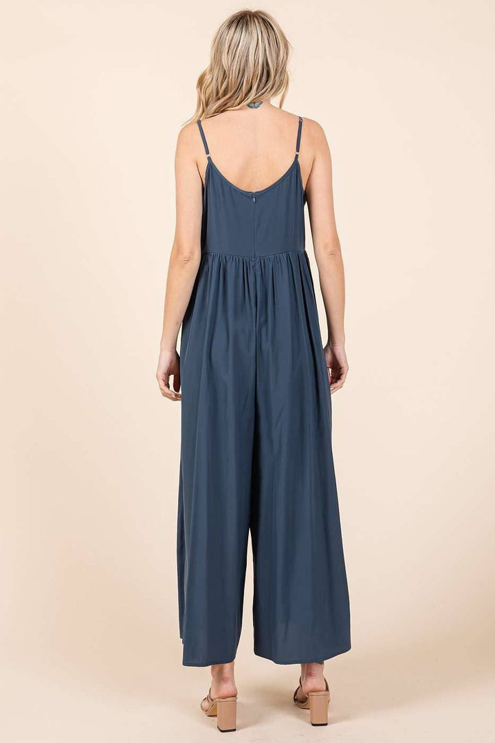 Midnight Wide Leg Jumpsuit