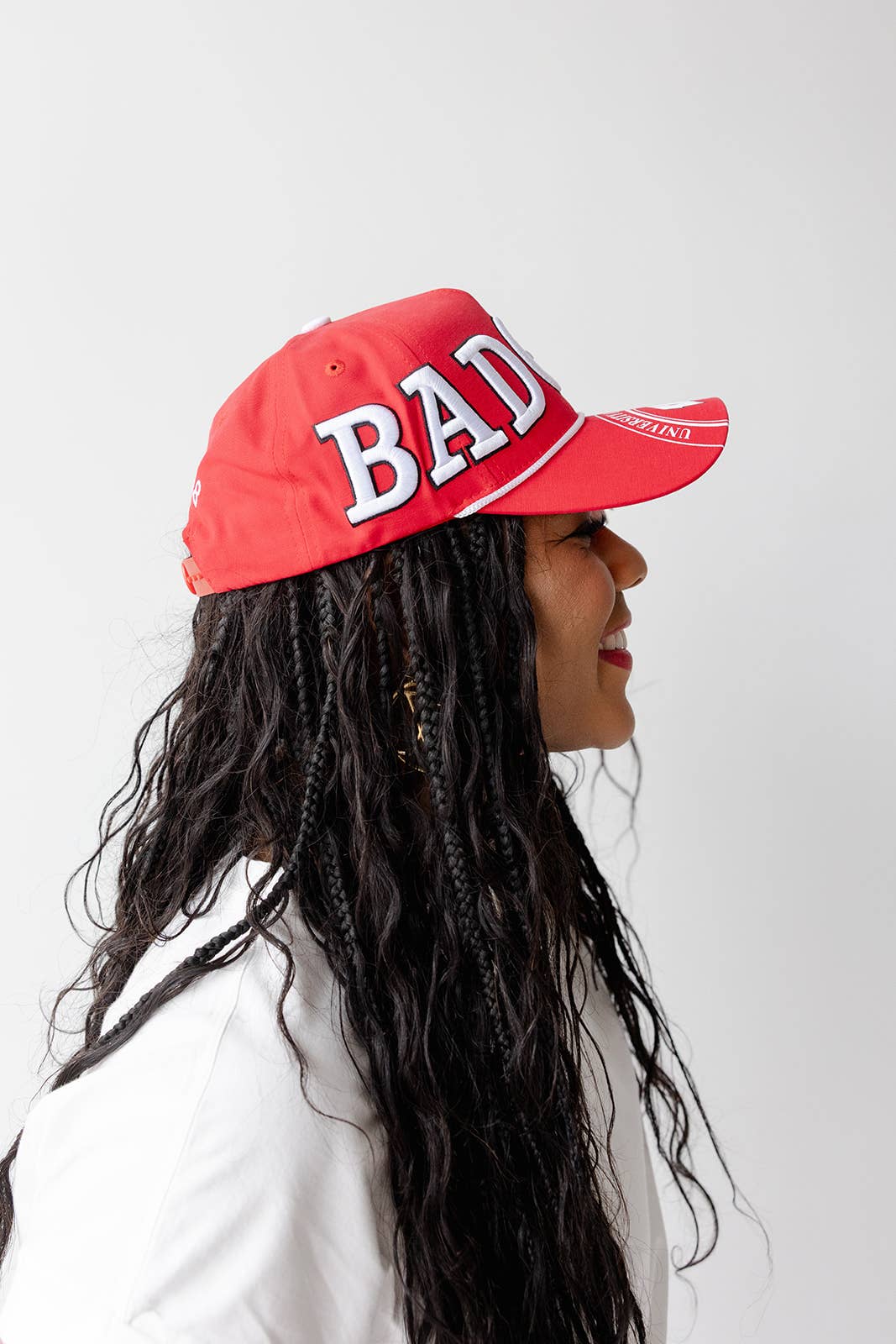 Red Badgers Baseball Hat