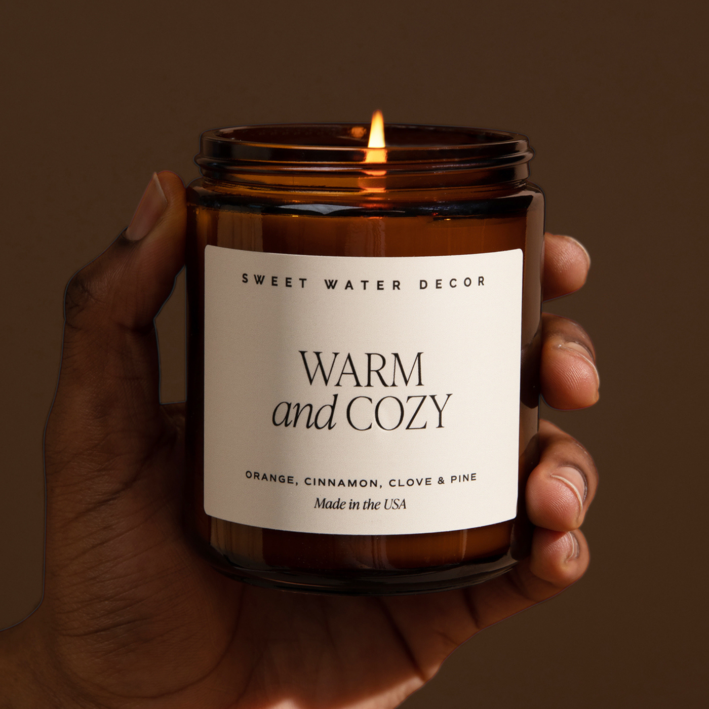 Warm and Cozy Soy Candle 9oz