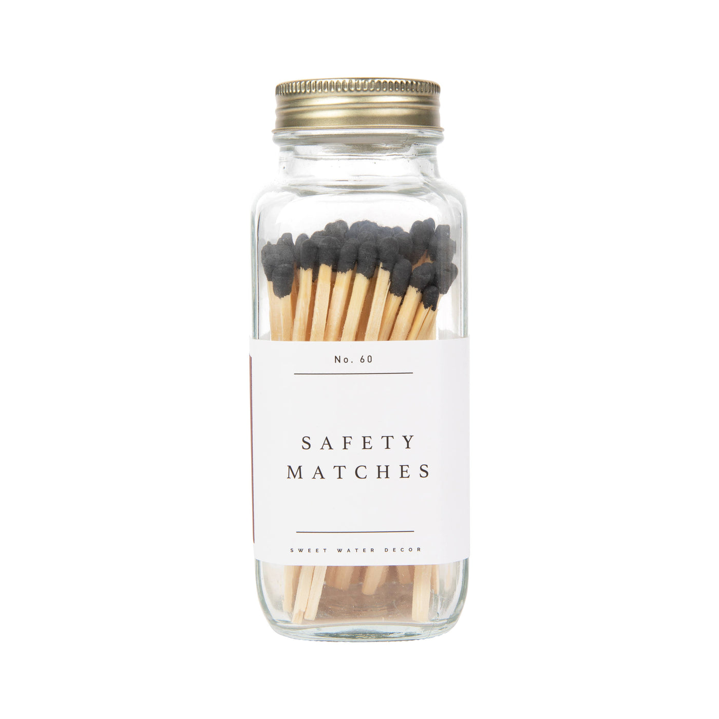 Black Tip Safety Matches