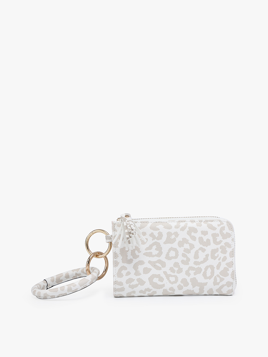 Liv Cheetah Print Bangle Wristlet/Wallet