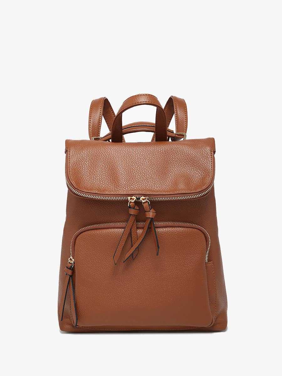 Everlee Brown Convertible Backpack