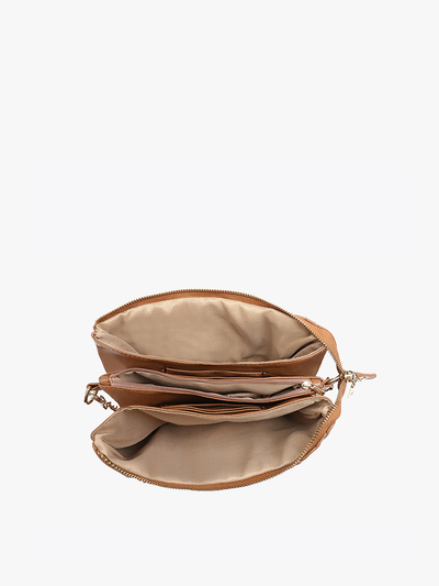 Izzy Mustard Quilted Crossbody