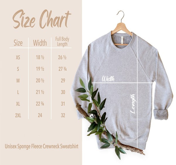 Forest Glitter Merry Graphic Sweatshirt