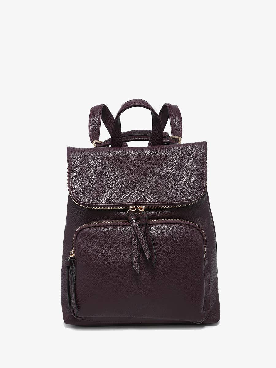 Everlee Sangria Convertible Backpack